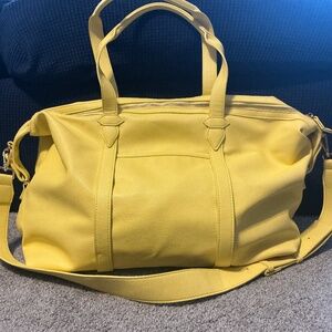 Lulu Dharma Vegan Yellow Weekender